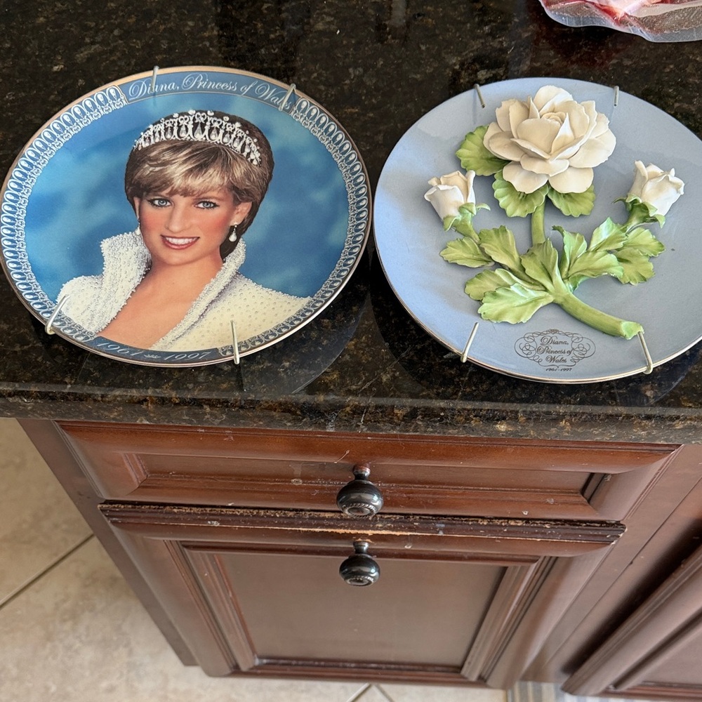 Princess Diana Commemorative Plates